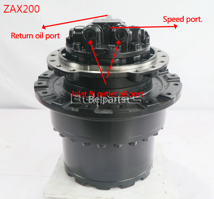 Τελικό Drive Assy ZX200 zx200-6 zx200-1 μηχανή Assy μηχανών ταξιδιού εκσκαφέων Belparts ταξιδιού ZX210 HMGF36 9191194 9199841