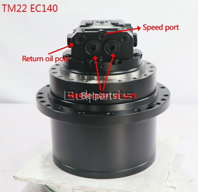 TM22VC GM22VC EC140 Τελικός κινητήρας PC135 PC150 DH135 SK130 SK140-8
