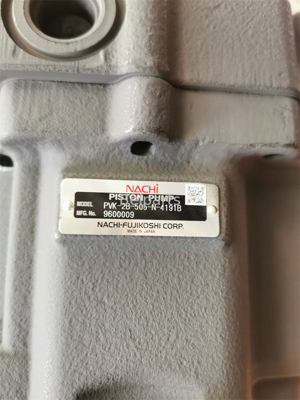 Η Hitachi EX55 PVK-2B-505 κύρια αντλία εξοπλισμού εξοπλισμού εξοπλισμού