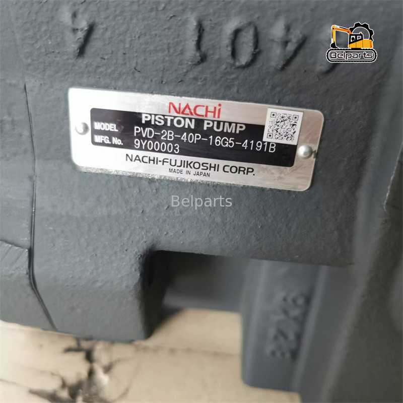 DX35 Nachi PVD-2B-40P-16G5 Κεντρική αντλία εξορυκτήρα για ανταλλακτικά εξορυκτήρα