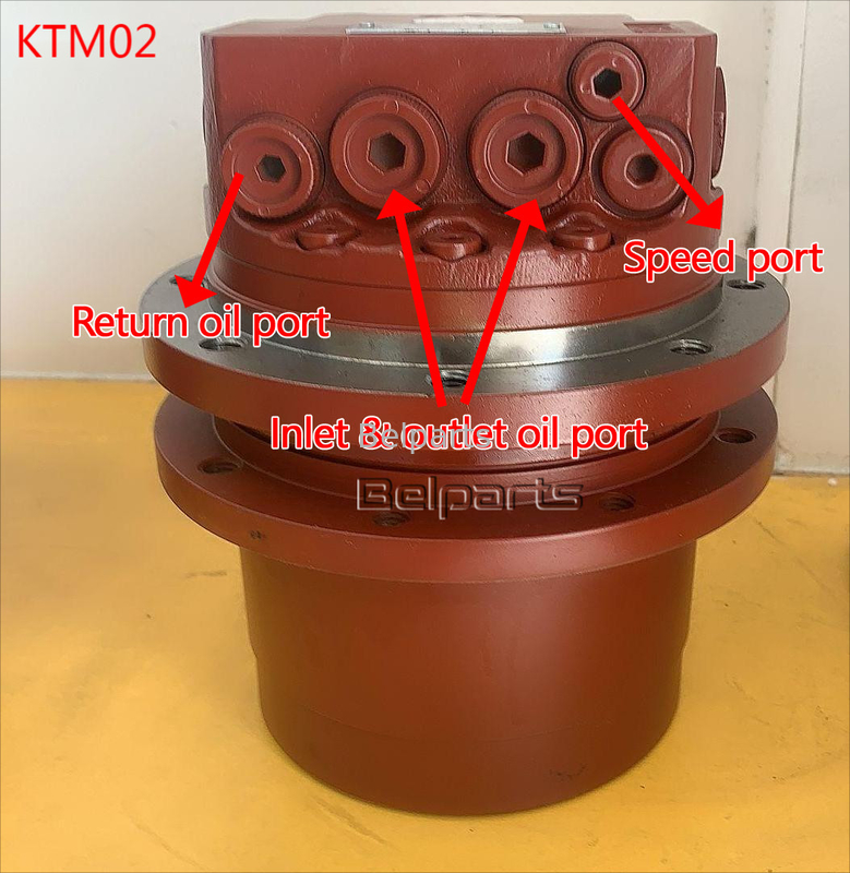 Μονάδες εκσκαφέα Belparts Kubota KX61-3 CX27 IHI 20NX2 U20 U25 U25.3 U25.3 Τελική οδήγηση