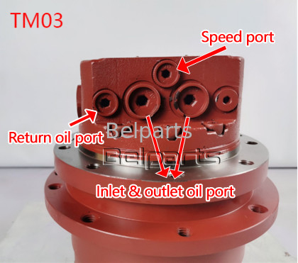 IHI28N IHI25VX IHI25NX IHI30NX Bobcat325 EC25 Τελικός κινητήρας για εξαρτήματα εξορυκτών TM03