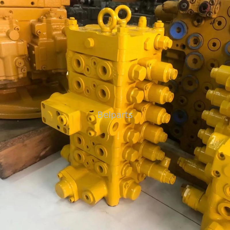 Αριθμός τμήματος PC120-6 Κύρια βαλβίδα ελέγχου Assy Βαλβίδα ελέγχου Assy για Komatsu PC120-6 PC120-7 Χάλυβα
