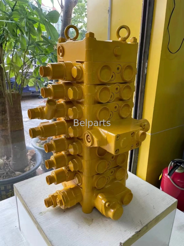 Αριθμός τμήματος PC120-6 Κύρια βαλβίδα ελέγχου Assy Βαλβίδα ελέγχου Assy για Komatsu PC120-6 PC120-7 Χάλυβα