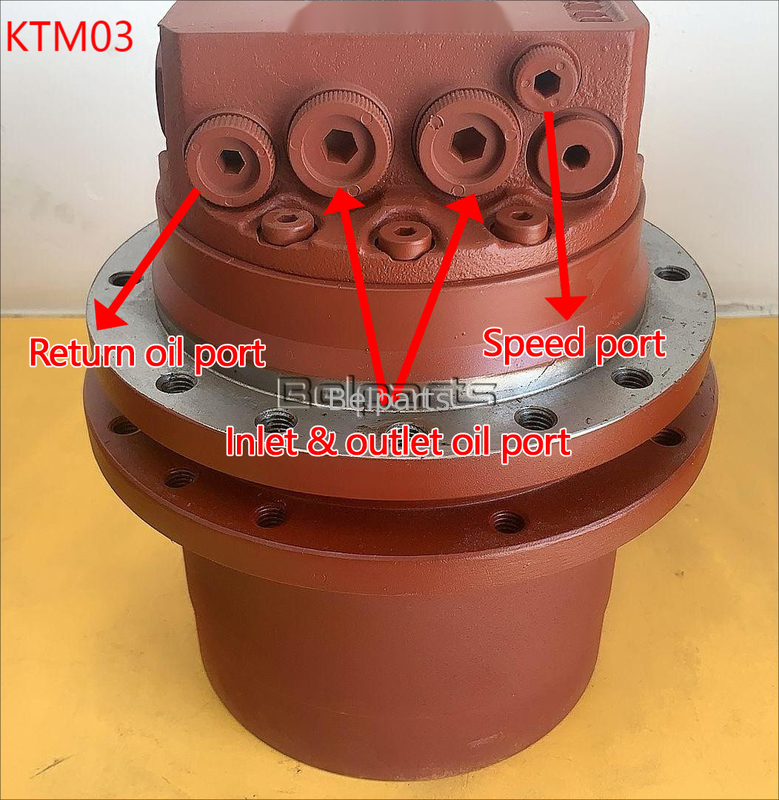 TM03 MAG18VP-220 PHV2B MB0161 Συγκρότημα Κινητήρα Περιστροφής Εκσκαφέα CX27B CX22B EC20