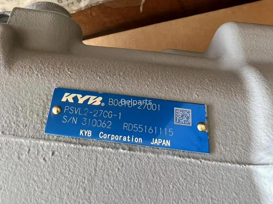 Υδραυλική αντλία Kubota U55-4 KX057-4 Μίνι εξαρτήματα εξορυκτών KYB PSVL2-27CG-1 Κύρια αντλία με έμβολο B0210-27001 RD551-61112 RD551-61115