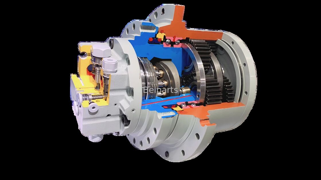 Τελική Κίνηση για Εκσκαφέα KOMATSU PC650-1 Ανταλλακτικά 209-27-00043 209-27-00042 209-27-00041 209-27-00040 Υδραυλικός Μειωτήρας Κινητήρα Μετακίνησης