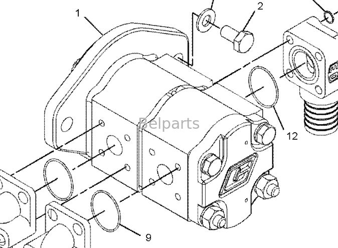 CAT 300.9D Hydraulic Main Pump for Excavator Repair Parts 372-5999 448-4184