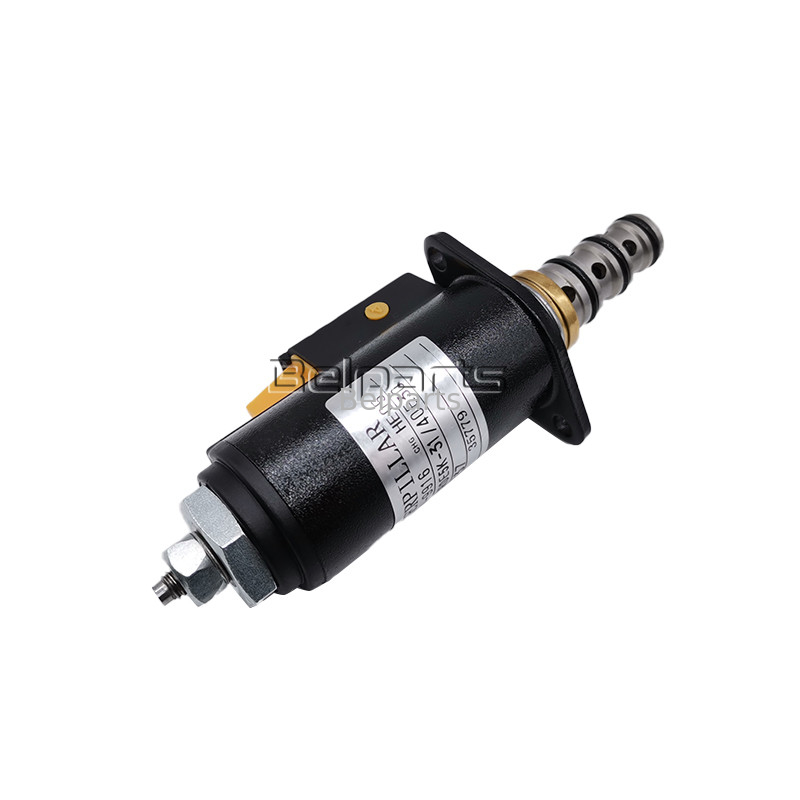 Η βαλβίδα σωληνοειδών εκσκαφέων E320B E320C KDRDE5K- 3140C30-137 111-9916 επιτίθεται το επίγειο πριόνι σημάτων επιτίθεται τον έλεγχο