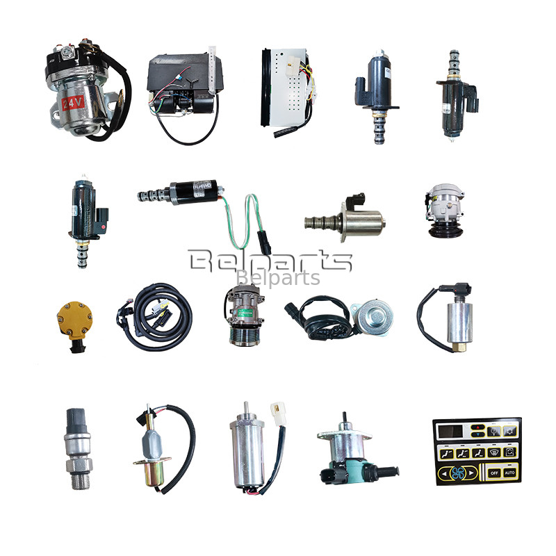 Ηλεκτρικά μέρη 116-3526 εκσκαφέων E320B E322B E322C 1163526 ταξιδιού πρότυπη τελική βαλβίδα σωληνοειδών Drive περιστροφική