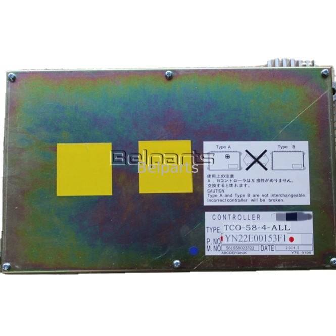 Μηχανές sk210-6 μηχανημάτων πίνακας υπολογιστών ελεγκτών YN22E00153F1 μηχανών SK210-6E SK200-6E για τον εκσκαφέα