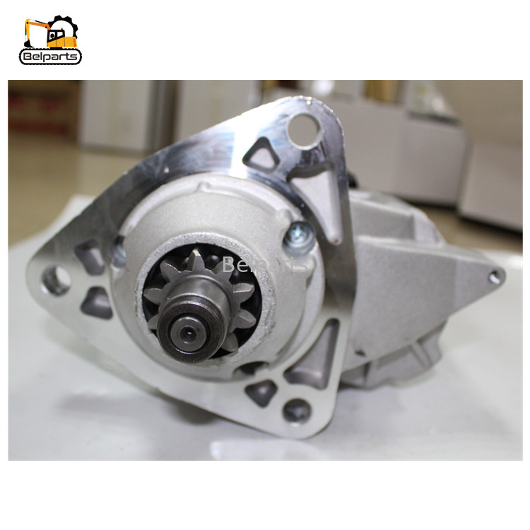 Μέρος r305-7 εκσκαφέων Belparts αρχική μηχανή 6CT8.3 24V 10T 5.5KW για τον τομέα μηχανημάτων