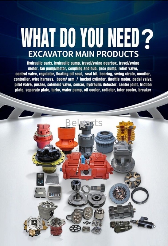 Μέρος r305-7 εκσκαφέων Belparts αρχική μηχανή 6CT8.3 24V 10T 5.5KW για τον τομέα μηχανημάτων
