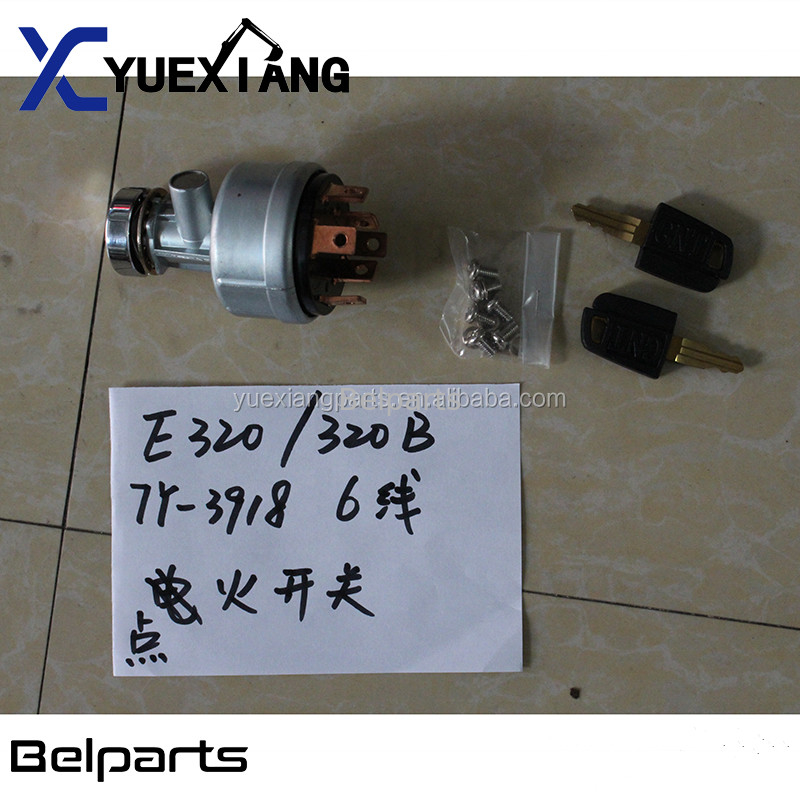 Εκσκαφέας 307 308C 312 Belparts 320 ηλεκτρικός 6 εκκινητής ανάφλεξης έναρξης E320B E320C 7Y-3918 θερμότητας ομάδας διακοπτών γραμμών 320C