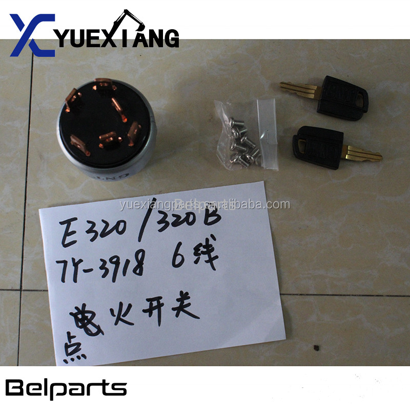 Εκσκαφέας 307 308C 312 Belparts 320 ηλεκτρικός 6 εκκινητής ανάφλεξης έναρξης E320B E320C 7Y-3918 θερμότητας ομάδας διακοπτών γραμμών 320C