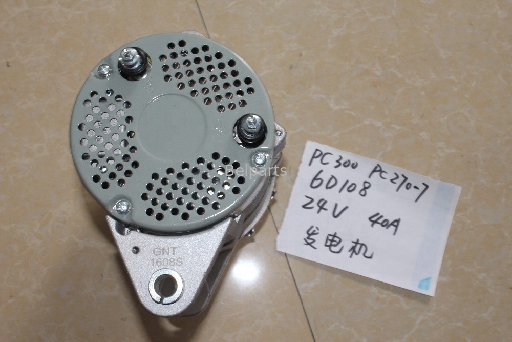 Μέρη pc300-6 pc270-7 pc300-5 pc300-7 γεννήτρια 600-821-6160 0-33000-6511 εναλλακτών 6D108 μηχανών εκσκαφέων Belparts
